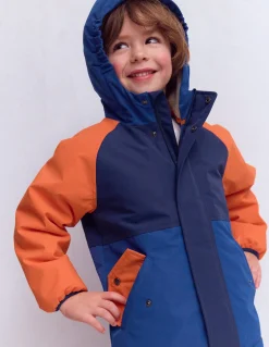 Anorak doublé de borg garçon