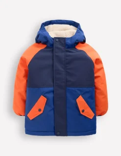 Anorak doublé de borg garçon