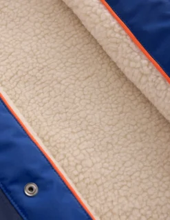 Anorak doublé de borg garçon