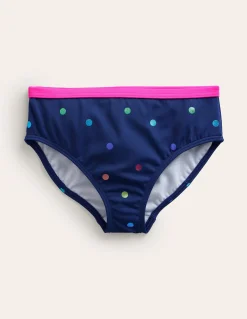 Bas de bikini à motif