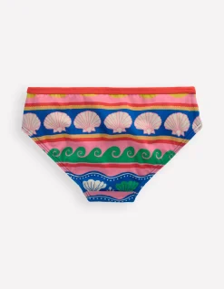 Bas de bikini à motif
