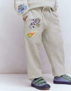 Bas de jogging à écussons