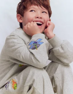 Bas de jogging à écussons