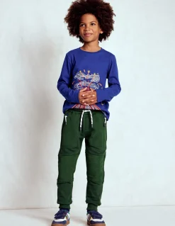 Bas de jogging à genoux renforcés