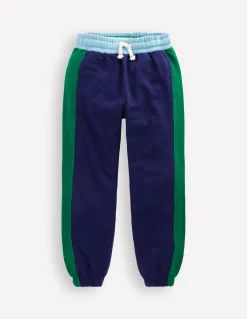 Bas de jogging colourblock resserré aux chevilles