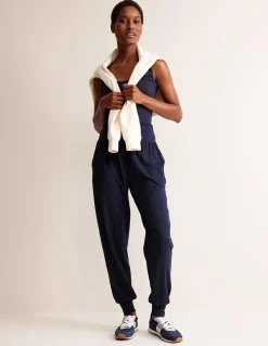 Bas de jogging sarouel en jersey