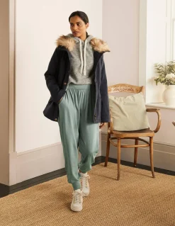 Bas de jogging sarouel en jersey