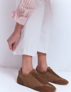 Baskets Delphine à semelles fines