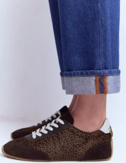 Baskets Delphine à semelles fines