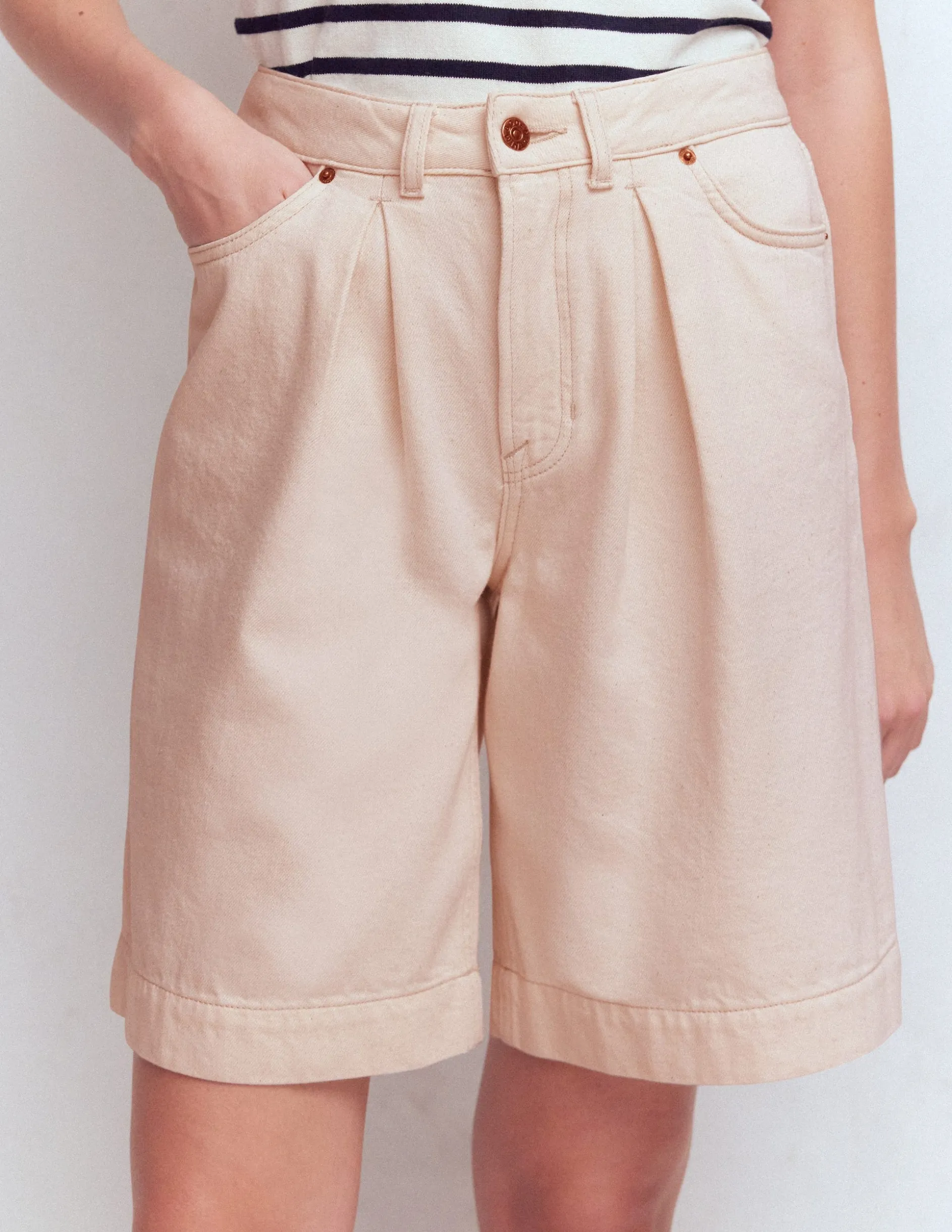 Bermuda en jean