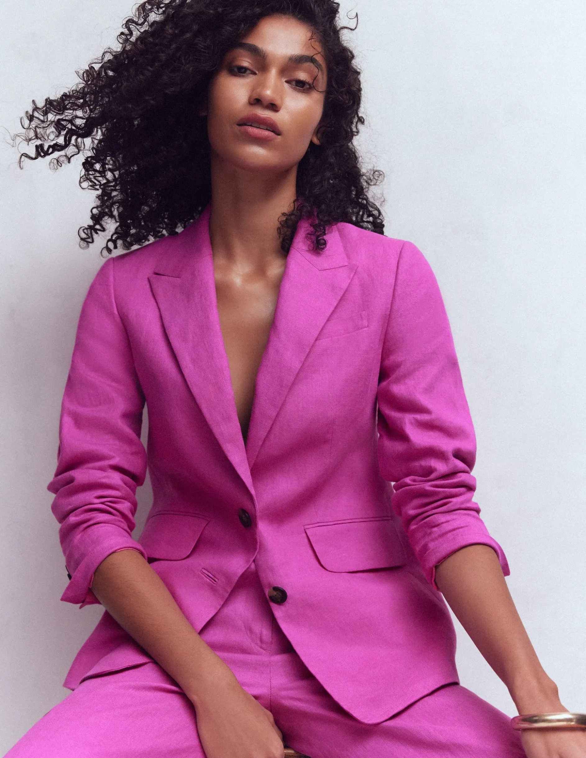 Blazer Stamford en lin