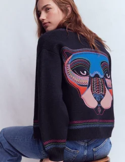 Cardigan Abi en jacquard