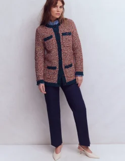 Cardigan chiné texturé