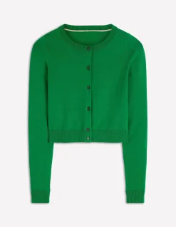 Cardigan court Emilia en coton