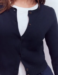 Cardigan court Emilia en coton