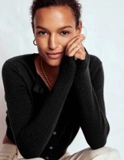 Cardigan court Eva en cachemire