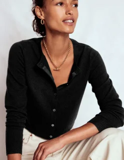 Cardigan court Eva en cachemire