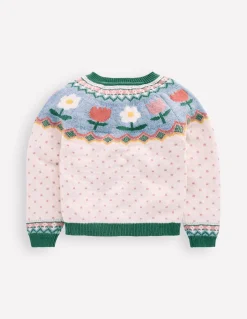 Cardigan Edie à motif jacquard