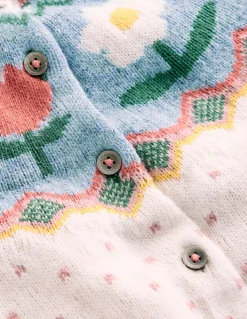 Cardigan Edie à motif jacquard