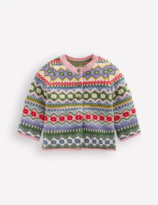 Cardigan Edie à motif jacquard