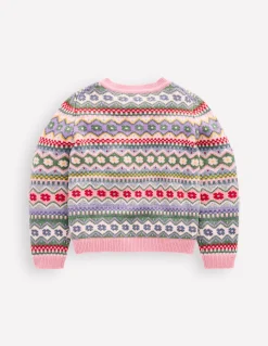 Cardigan Edie à motif jacquard