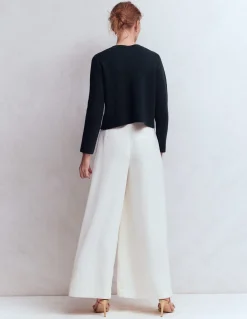 Cardigan en maille ornementé