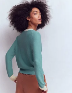 Cardigan Grace colourblock