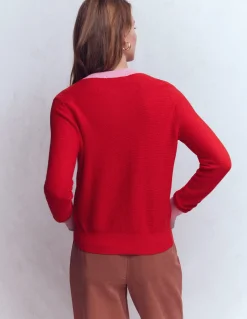 Cardigan Grace colourblock