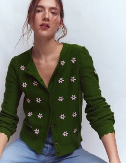 Cardigan Valeria à détails crochet