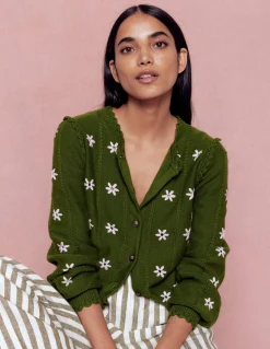 Cardigan Valeria à détails crochet