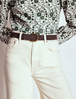 Ceinture à boucle torsadée