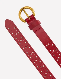 Ceinture à découpes richelieus