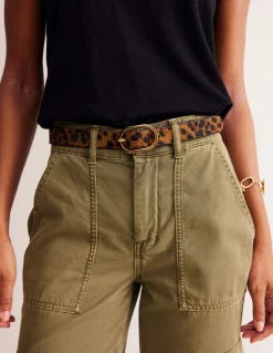 Ceinture classique en cuir