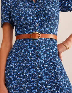 Ceinture classique en cuir