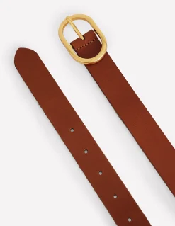 Ceinture classique en cuir