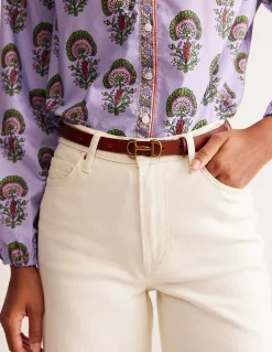 Ceinture fine Iris à mors