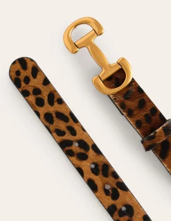 Ceinture Iris à mors en cuir