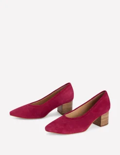 Chaussures à talons carrés fermées à l'arrière