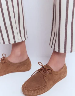 Chaussures bateau souples