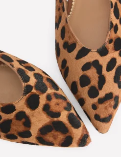 Chaussures plates couvrantes à bout pointu