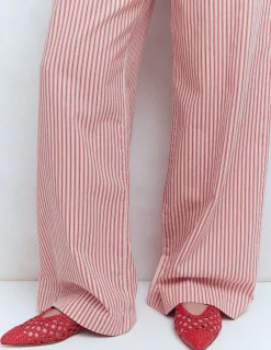 Chaussures plates couvrantes à bout pointu