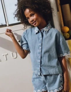 Chemise décontractée à manches courtes