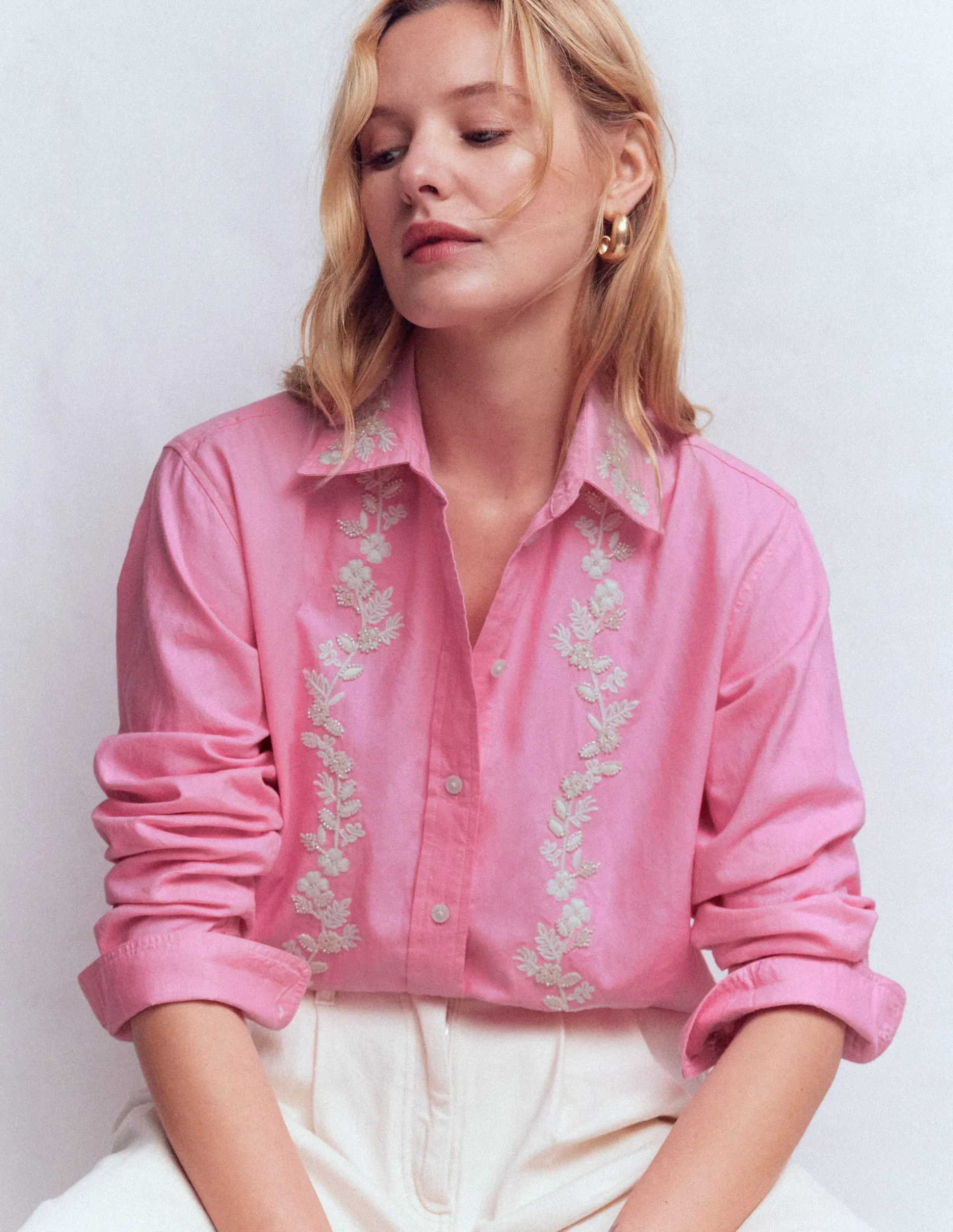 Chemise décontractée Sadie en coton