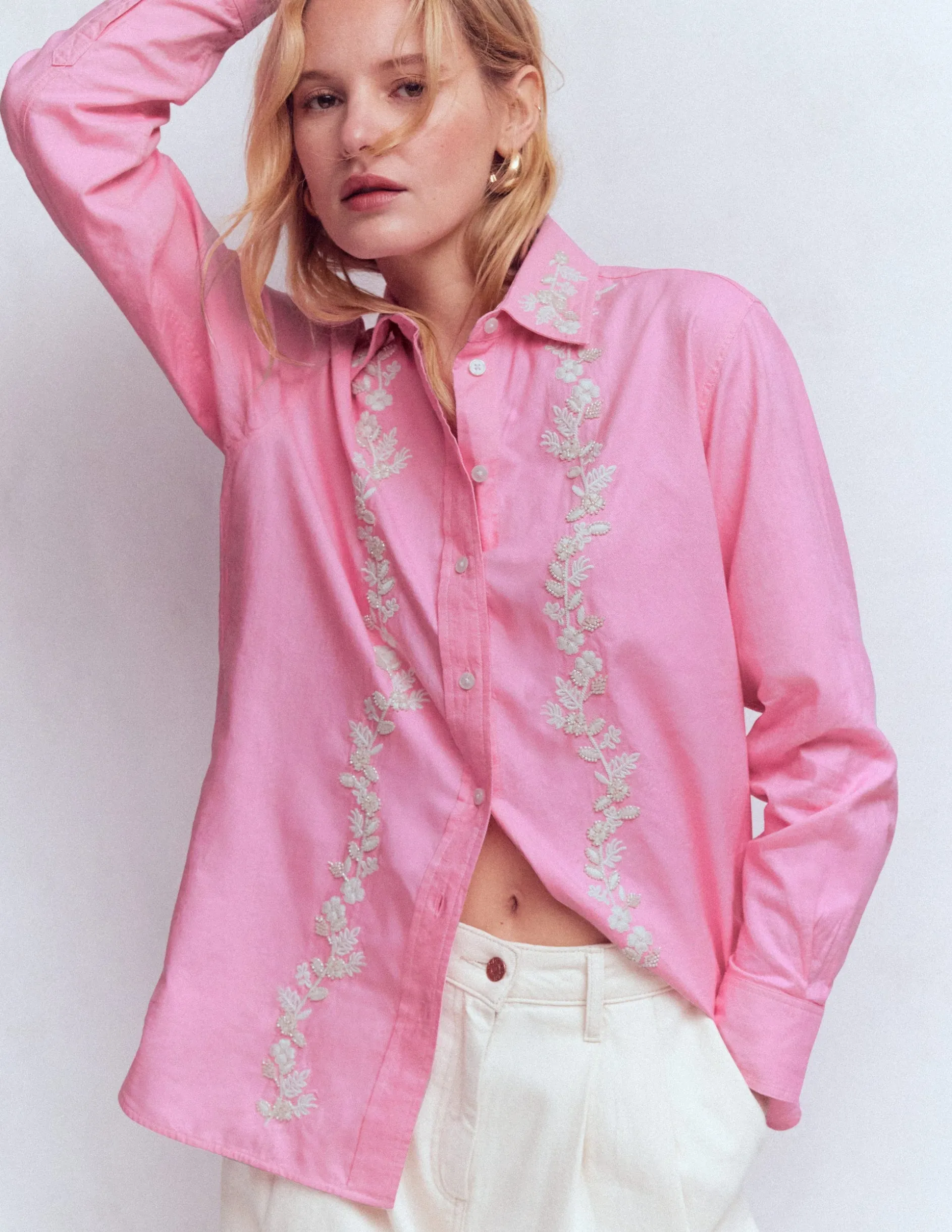 Chemise décontractée Sadie en coton