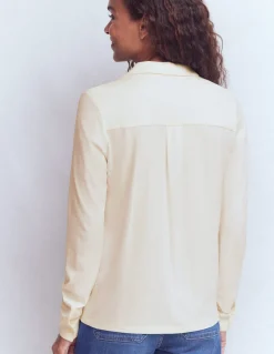 Chemise en jersey à détails