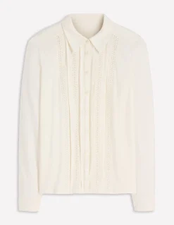 Chemise en jersey à détails