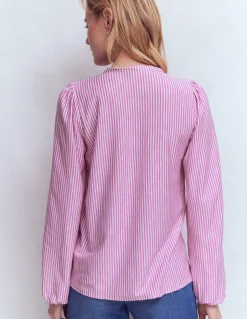 Chemise Mya smockée en jersey