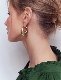 Créoles courbes épaisses