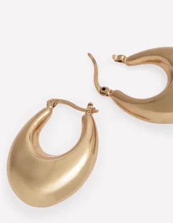 Créoles courbes épaisses