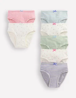 7 culottes en pointelle